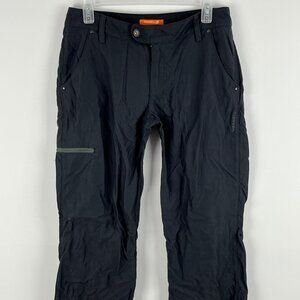 Merrell Cargo Pants Size 8 Black Waist 30in Inseam 30in Rise 8.5in Cotton